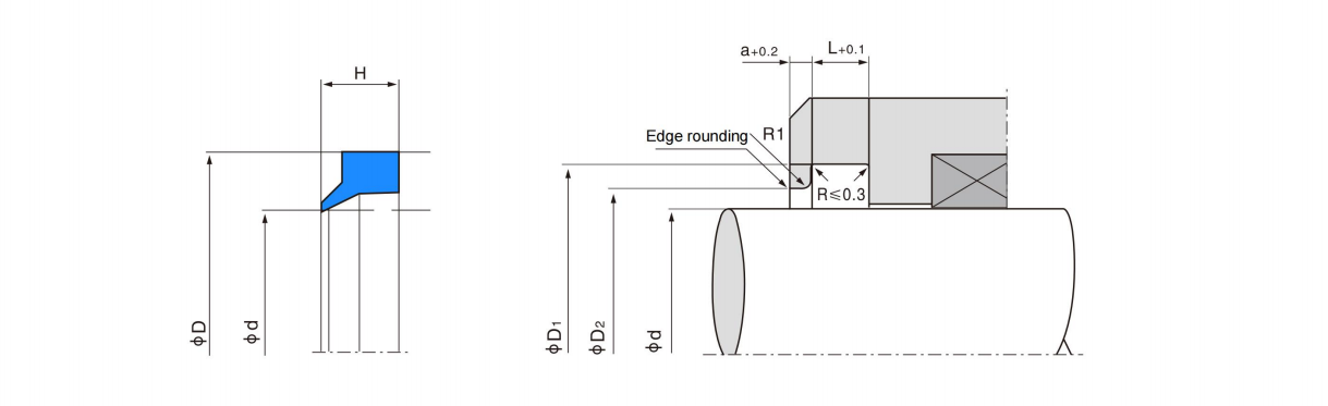 A5 wiper seal
