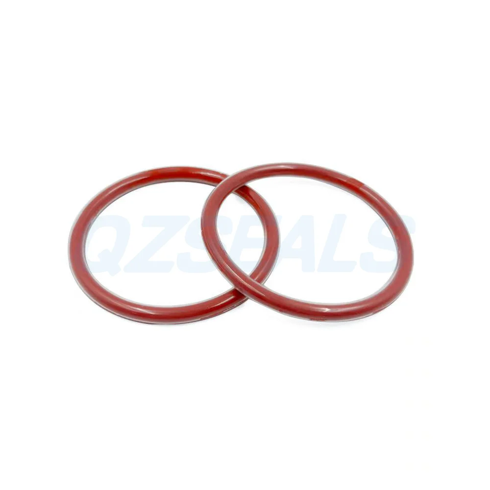 FEP encapsulated O ring with silicone core for chemical-resistant sealing-QZSEALS