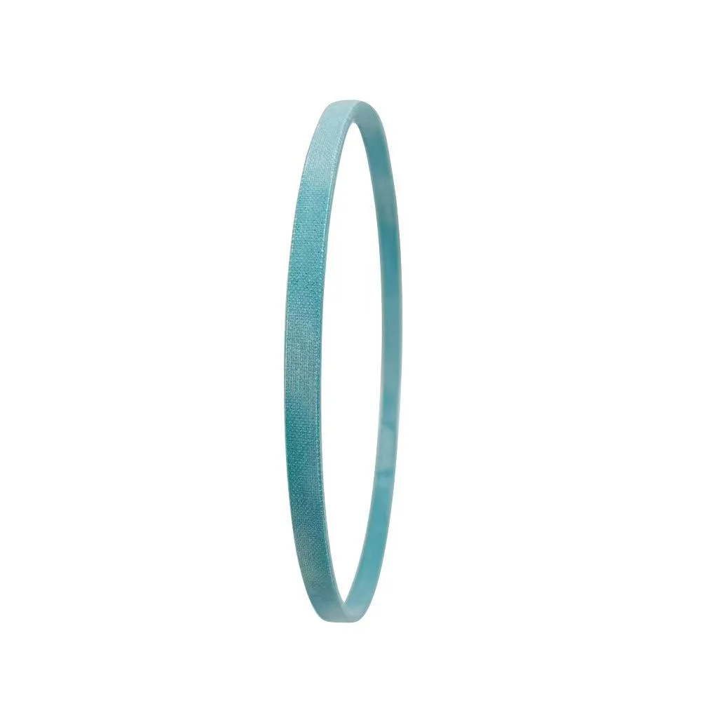 Phenolic resin with fabric wear ring for hydraulic cylinder guide support