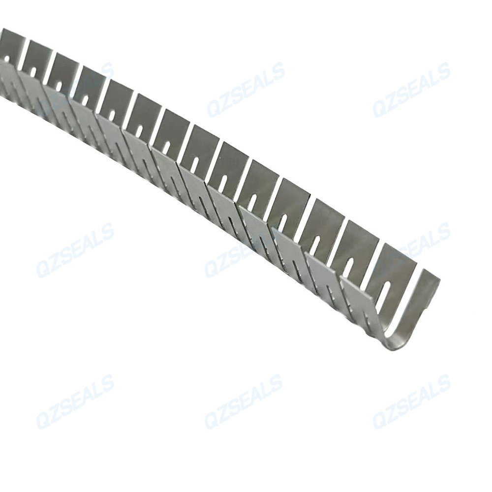 Meander V springs for seals dynamic rotary reciprocating PTFE seal spring low friction